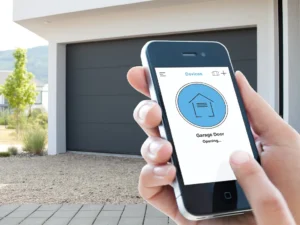 LiftMaster MyQ app som styrer garasjeport