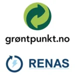 Logo av Grøntpunkt og Renas
